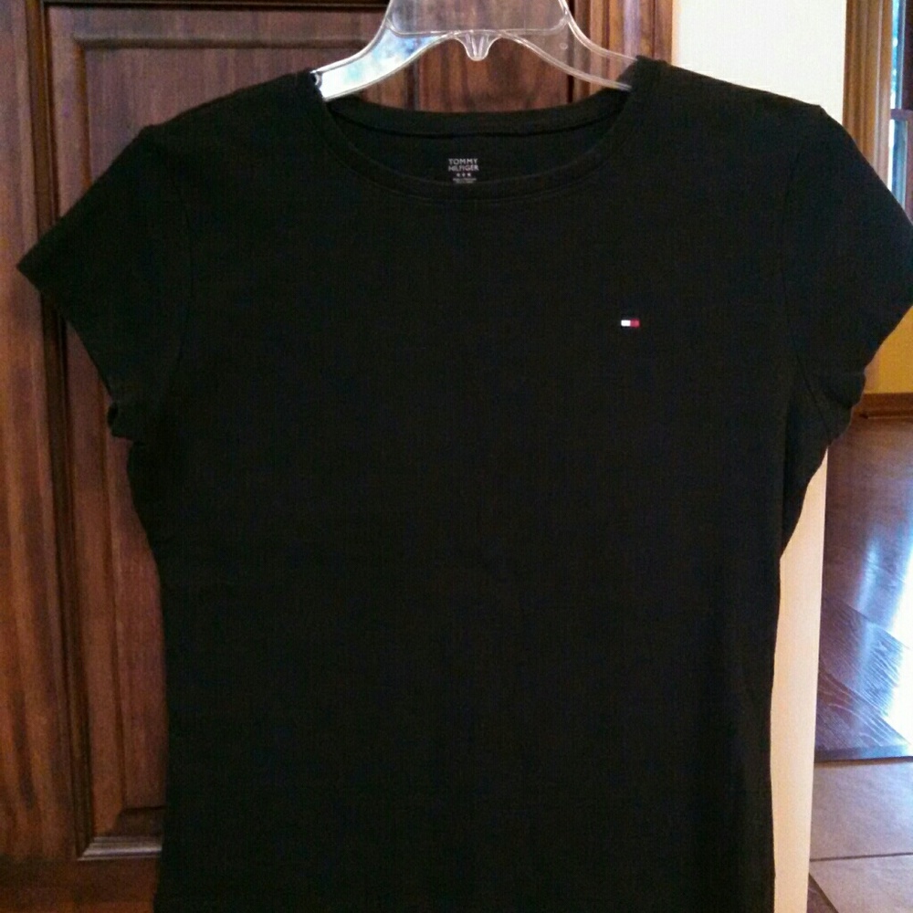 Tommy Hilfiger Black Short Sleeve Tee